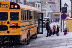 Symbole historique américain, le bus jaune fait aussi le bonheur d'élèves en France