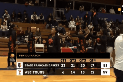 Coupe de France de basket : l’ASC Tours découvre le très haut niveau