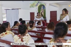 Retraite biennale de l'Eau Vive de Wallis et Futuna à Finetomai