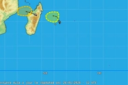 La formation d'une tempête à proximité de La Réunion demeure incertaine