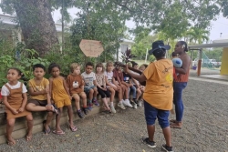 Un rassemblement pour clore les centres de loisirs de l'Association calédonienne pour l'animation et la formation 