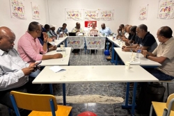 Christophe Auvray, Secrétaire général adjoint du SNETAA FO en visite à Mayotte