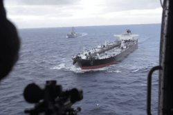 Un pétrolier intercepté dans l'océan Indien par l'armée américaine