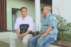 Willy Vaiho, ancien principal du collège de Tubuai, réaffecté au lycée Paul-Gauguin