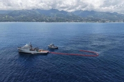 Les Forces Armées en Polynésie Française renforcent leur expertise en lutte antipollution