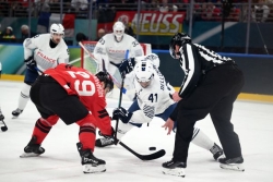 JO d'hiver 2026: match décisif pour  les hockeyeurs français emmenés par le Martiniquais  Pierre-Edouard Bellemare face à l'Allemagne