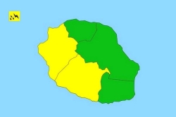 Vigilance jaune, fortes pluies et orages, sur l'Ouest et le Sud de 11h à 18h