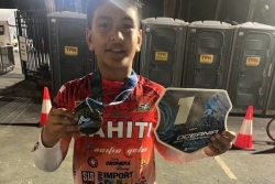 Kalani Helme 2ème fois champion d'Océanie de BMX