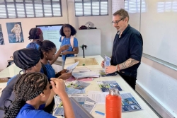 À Saint-Laurent-du-Maroni, les lycées de l’Ouest présentent leurs filières aux élèves de troisième