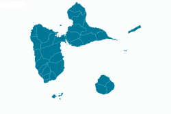 CARTE. Municipales et communautaires 2026 en Guadeloupe : zoom sur les communes de l'archipel, leurs habitants et leurs enjeux