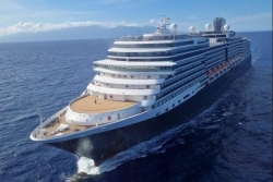 Un départ de feu signalé à bord d’un navire de croisière au large de Moorea, l'hélicoptère Dauphin envoyé sur zone