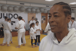 "J'ai découvert un club très dynamique", Ericka Mérion, vice-présidente de la Fédération Française de Judo en visite à Saint-Pierre-et-Miquelon