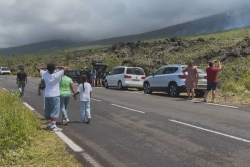 Eruption du Piton de la Fournaise : fermeture de la route nationale 2 entre Sainte-Rose et Saint-Philippe dès 15h ce jeudi