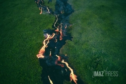 Éruption du Piton de la Fournaise : le survol de drones interdit sur une zone déterminée