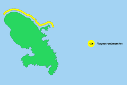Les précipitations s’atténuent, la Martinique est de retour au niveau de vigilance vert