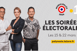 Municipales 2026 en Polynésie : deux grandes soirées électorales à suivre sur Polynésie la 1ère les 15 et 22 mars