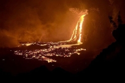 VIDEOS. Éruption du Piton de la Fournaise à La Réunion : retrouvez le parcours de la lave en images
