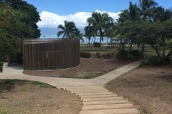 À Punaauia, le parc Vaira’i fermé pour neutraliser un engin contenant du phosphore découvert au large de Tahiti