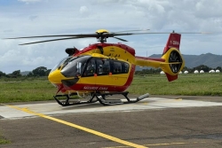 "Dragon 972", l’hélicoptère de nouvelle génération de la Sécurité civile en Martinique, inauguré