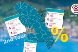CARTE. Résultats municipales 2026 en Martinique : qui sont les maires élus ?