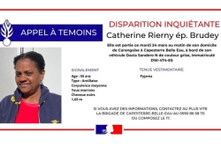 Disparition inquiétante à Capesterre Belle-Eau : Avez-vous vu Catherine Rierny Brudey ?