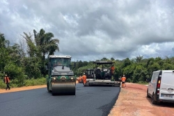 RN1 : la circulation rétablie entre Mana et Saint-Laurent-du-Maroni après travaux