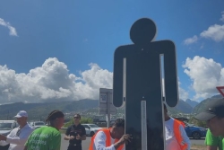 Sécurité routière : avec l'opération Silhouettes, des lycéens du Port sensibilisés aux mauvais comportements sur les routes