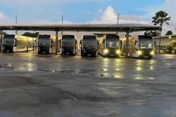 La moitié du réseau de bus à l'arrêt dans le centre suite à un acte de vandalisme, les négociations reprennent dans le dossier Transaglo