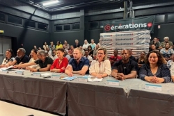 Générations NC prône l'union pour les élections provinciales et souhaite conforter Sonia Backes à la présidence de la province Sud