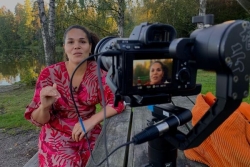 Sarah Camille, une voix entre trois mondes, en résidence artistique puis en concert à Tropiques Atrium