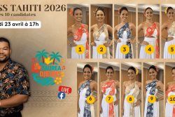 VIDÉO. Miss Tahiti 2026 : les candidates en direct dans Taurea Djeuns » avec Mickey Spitz