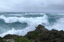 Pluies, vent et mer agitée, un week-end sous le signe du mauvais temps