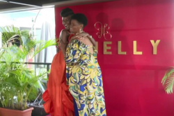 VIDEO. Axelle René, Miss Martinique 2022, a présenté Manelly, la première ligne de vêtement de sa mère lors d'un défilé