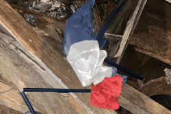 Des drapeaux français vandalisés à Saint-Joseph à l’approche de la fête patronale 