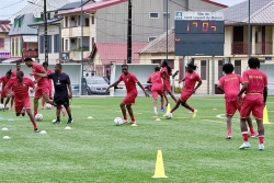 Saint-Laurent du Maroni accueille la sélection guyanaise pour son avant-dernier stage avant la Ligue des Nations