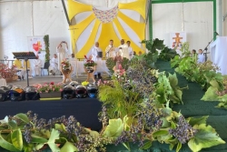 La traditionnelle messe des motards, un moment de foi partagé par plusieurs milliers de personnes à la Plaine-des-Cafres