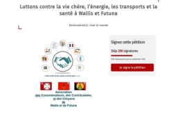 Vie chère à Wallis et Futuna : la pétition de l’ACC-WF franchit les 500 signatures