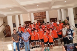 Football : 32 jeunes de Pirae s’envolent pour des tournois internationaux en métropole