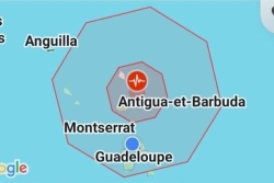 Un tremblement de terre fortement ressenti en Guadeloupe