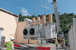 Électricité de Mayotte se dote d'un nouveau transformateur "pour sécuriser la fourniture d’électricité sur le territoire"