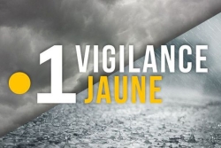 La Guadeloupe placée en vigilance jaune pour fortes pluies et orages dès lundi matin