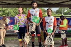 Grand Prix cycliste de l’Ouest : Briton John remporte le contre-la-montre, Larry Lutin conserve le maillot jaune