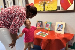 Saint-Laurent : les tout-petits de la crèche Toupiti Maroni exposent leurs talents