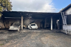 À Koné, un couple de personnes âgées victime d'un incendie sur sa propriété