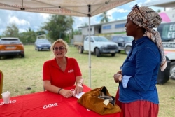 "85 % des entrepreneurs que nous accompagnons sont toujours en activité après trois ans", déclare Tamara Guistiani, Directrice territoriale de l'ADIE Mayotte