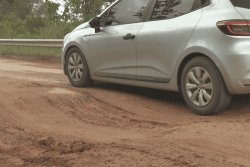 Route d'Apatou : le calvaire quotidien des automobilistes 
