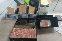 Hiva Oa : le contrôle routier débouche sur la saisie de pieds de paka et plus 8,5 millions cfp en cash