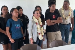 Wallis et Futuna : la commissaire européenne échange avec les élèves du Juvénat sur les opportunités d'avenir