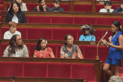 Parlement des enfants : quatre élèves de Punaauia à l’Assemblée nationale