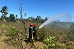 Feux de forêt : les sapeurs-pompiers de Mayotte se préparent à la saison sèche